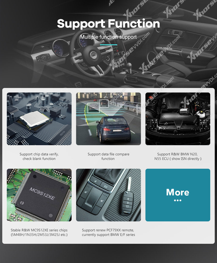 V5.3.7 Original Xhorse VVDI PROG Programador VVDI Programador Ferramenta Chave Ganhe Grátis para BMW ISN Função de Leitura