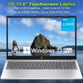 HP-Laptop Touchscreen Business, 15,6 ", Intel Core i3-1215U, até 64GB de RAM,2TB SSD,Intel UHD Graphics,Win 11 Pro, mais recente, 2022