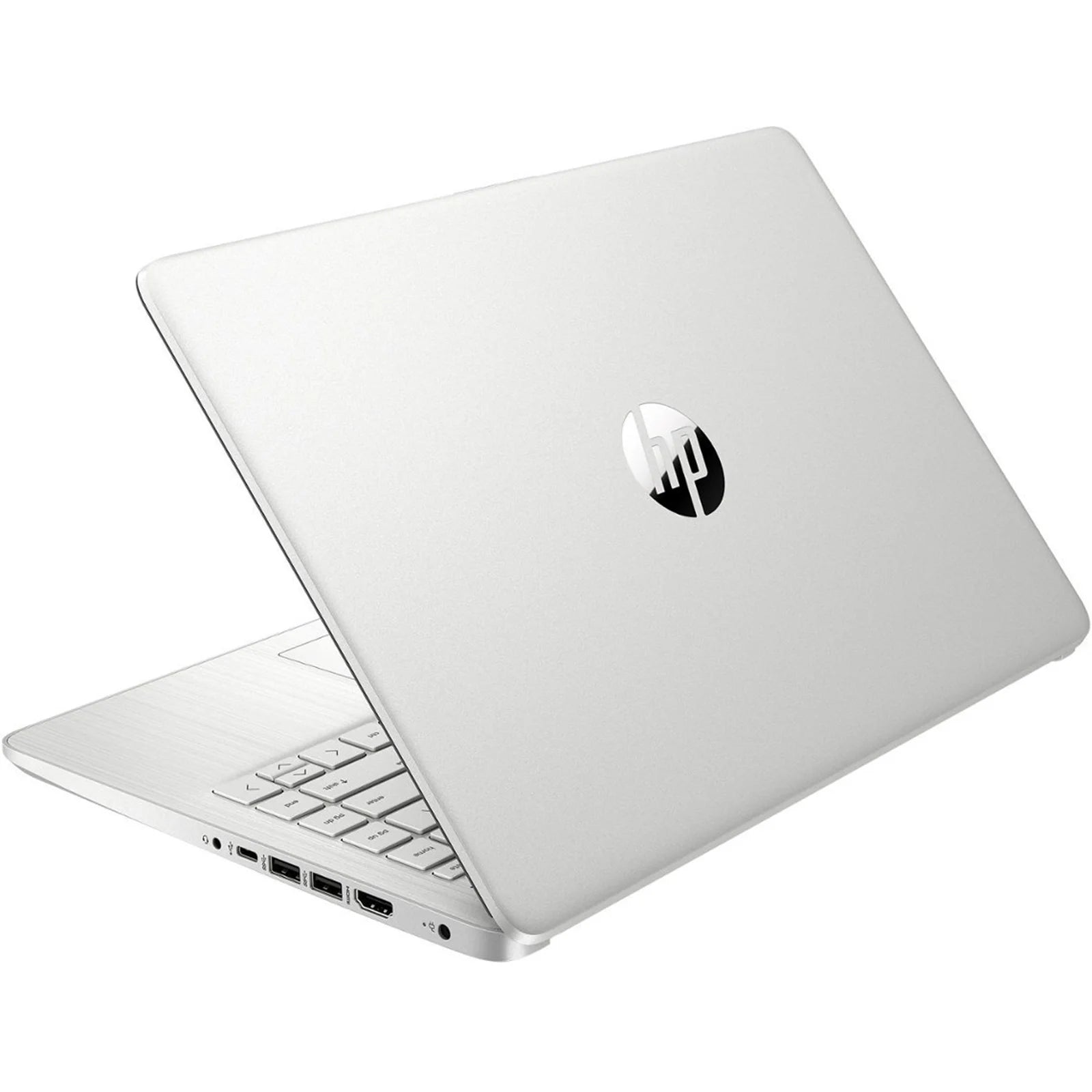 HP mais novo laptop empresarial de 14 ", Intel Celeron N4120, até 16 GB de RAM, 384 GB de armazenamento (128 GB eMMC + 256 GB Micro SD), 1 ano de escritório 365, prata