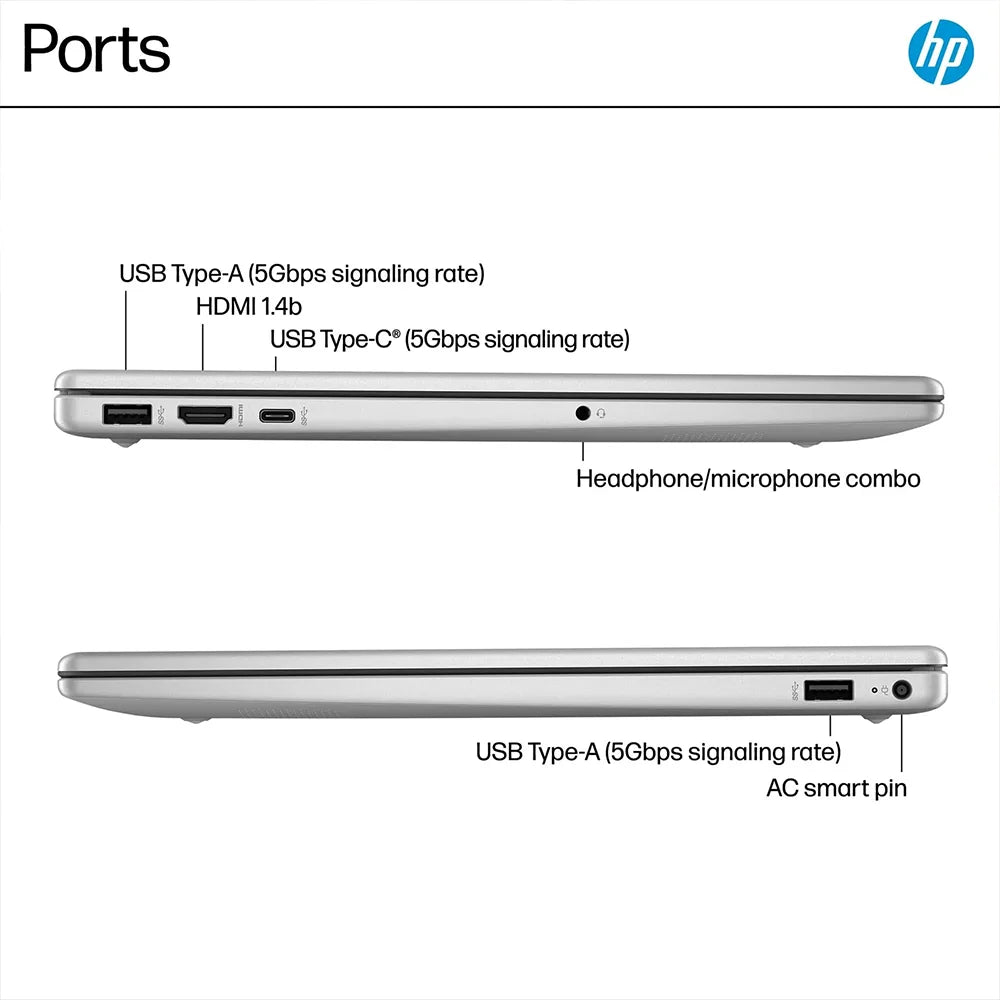 HP-Laptop Touchscreen Business, 15,6 ", Intel Core i3-1215U, até 64GB de RAM,2TB SSD,Intel UHD Graphics,Win 11 Pro, mais recente, 2022