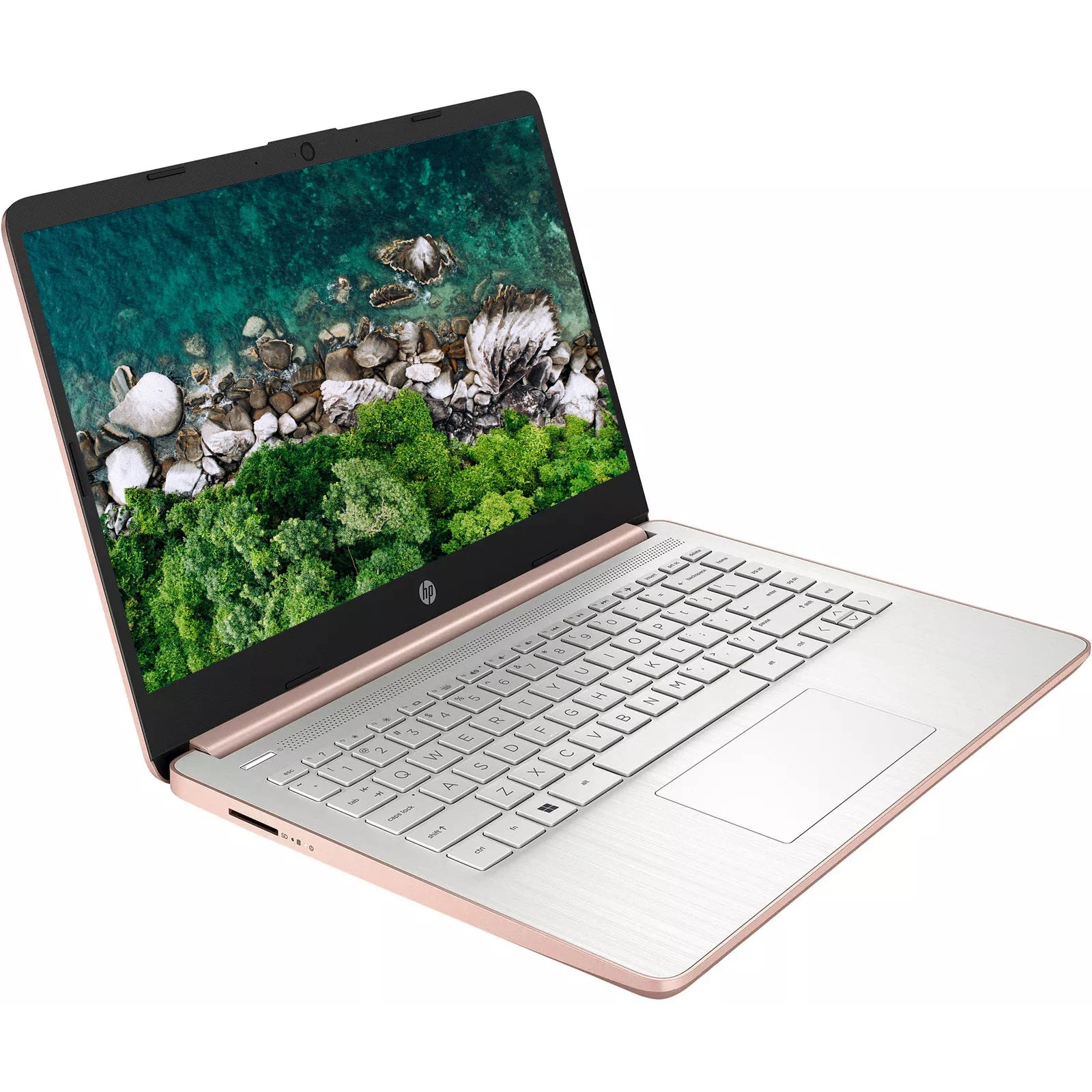 HP-14 "Business Laptop,Intel Celeron N4120,16GB RAM,384GB Armazenamento, 128GB eMMC + 256GB Cartão SD, 1 ano Escritório 365