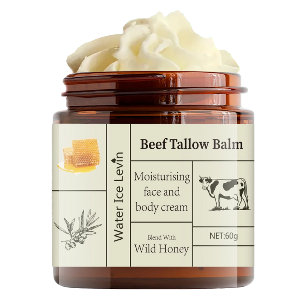 Creme de gordura de carne 60g, hidratante profundo, brilho, remoção de rugas, manteiga peluda, mel selvagem, loção corporal facial, cuidados com a pele, rico em vitaminas