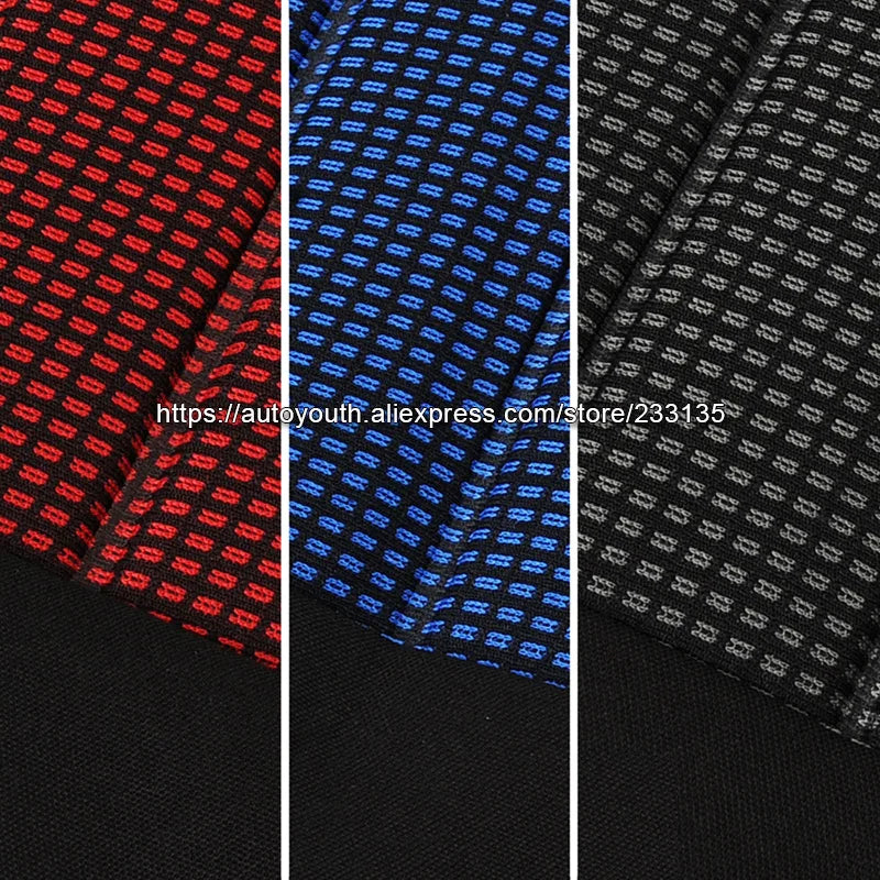 Capas de assento dianteiro AUTOYOUTH compatíveis com airbag, ajuste universal para a maioria dos carros e SUVs, acessórios para carros, capa de assento para Toyota, 3 cores