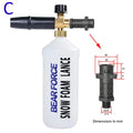 Gerador de espuma canhão de espuma bocal lavagem de espuma do carro para karcher k2 k3 k4 k5 k6 k7 tornado arma lavadora de alta pressão lavadora de carro
