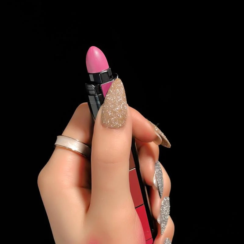 5 em 1 matte kit batom à prova dwaterproof água nude combinação lipgloss de longa duração veludo vermelho mostrar tez sexy batom matiz cosméticos