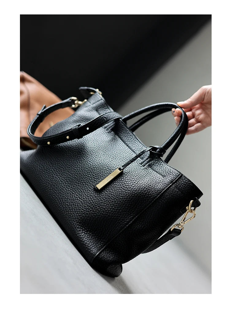 Bolsa mensageiro de ombro único para mulheres, couro de vaca 100% real, bolsa glamourosa, luxo, pendulares