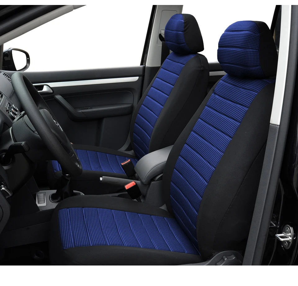 Capas de assento dianteiro AUTOYOUTH compatíveis com airbag, ajuste universal para a maioria dos carros e SUVs, acessórios para carros, capa de assento para Toyota, 3 cores