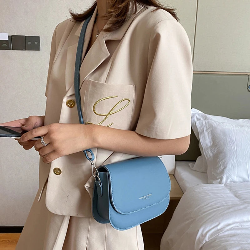 Yogodlns na moda sela bolsa de ombro feminina couro do plutônio crossbody saco simples cor sólida aleta saco do mensageiro designer bolsas bolsa