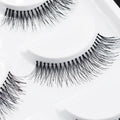 5 pares natural preto longo esparso cruz cílios postiços extensões de cílios ferramentas de maquiagem