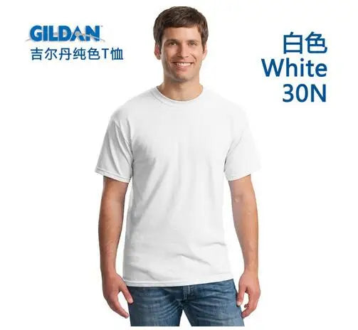 Camiseta Personalizada 2026 para Homens e Mulheres, Algodão, Manga Curta, Imprima Sua Própria Imagem, LOGO ou Texto