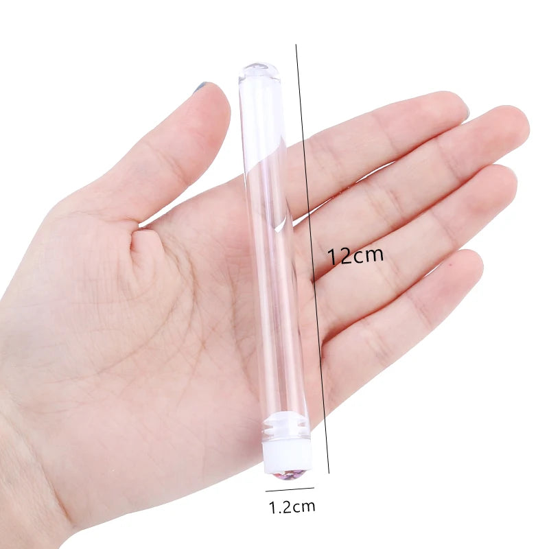 20/50 pçs reutilizável natal escova de cílios tubo falso rímel varinhas à prova de poeira sobrancelha escova recipiente lash extensão maquiagem ferramenta