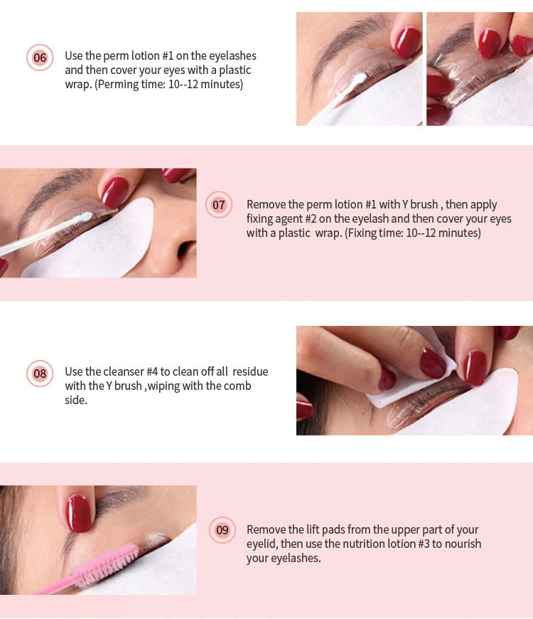 ICONSIGN Lash Lift e Matiz Kit Profissional Cílios Lifting Matiz Brow Laminação Tintura Ferramentas de Maquiagem para os Olhos