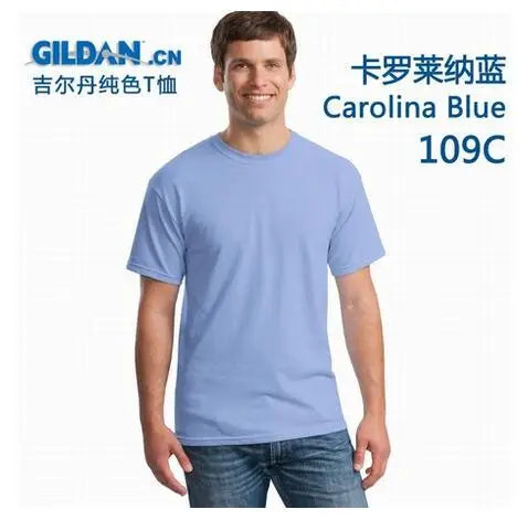 Camiseta Personalizada 2026 para Homens e Mulheres, Algodão, Manga Curta, Imprima Sua Própria Imagem, LOGO ou Texto
