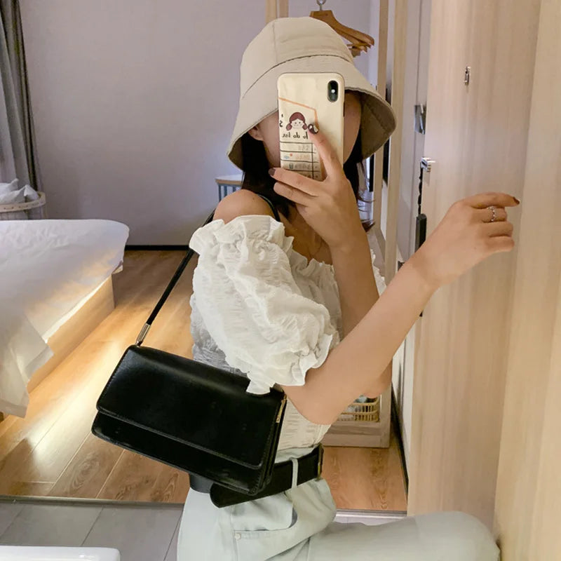 Pequena moda mensageiro saco para as mulheres novo design quadrado crossbody saco feminino couro do plutônio diário aleta bolsas de ombro bolsa