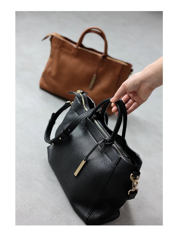 Bolsa mensageiro de ombro único para mulheres, couro de vaca 100% real, bolsa glamourosa, luxo, pendulares