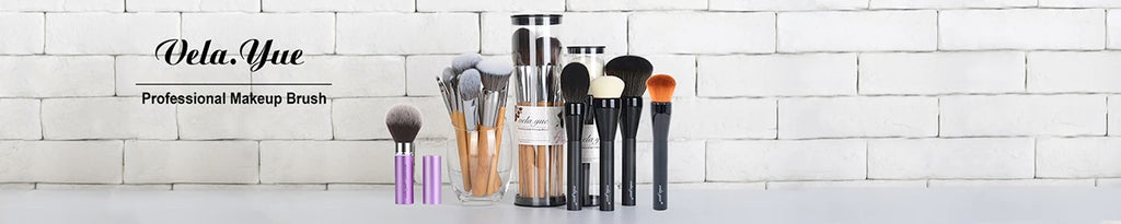 Yue Precisão Fundação Pincel Cônico Apontado Rosto Corretivo Creme Vinco Primer Base Maquiagem Beleza Cosméticos Aplicador
