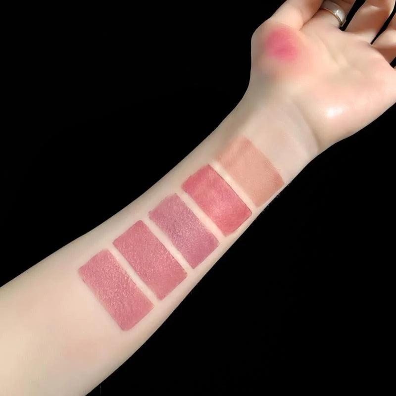 5 em 1 matte kit batom à prova dwaterproof água nude combinação lipgloss de longa duração veludo vermelho mostrar tez sexy batom matiz cosméticos