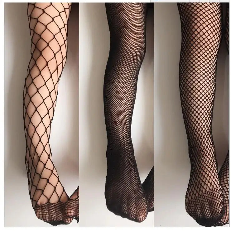 Verão primavera legal malha crianças moda fishnet meias collants crianças preto branco meia-calça calças meia para meninas do bebê leggings