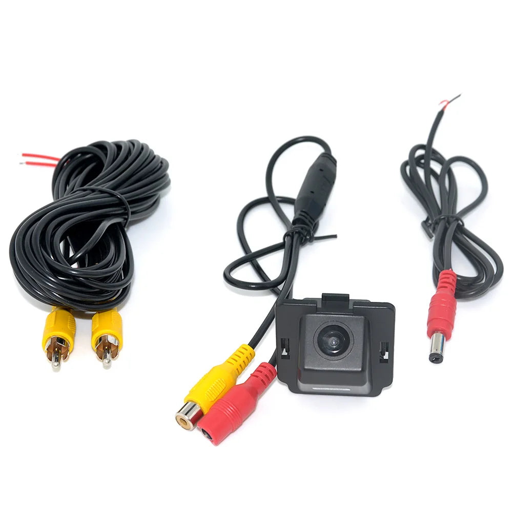 Ccd câmera de visão traseira para mitsubishi outlander xl/outlander/citroen c-crosser/peugeot 4007 câmera reversa de backup à prova d' água