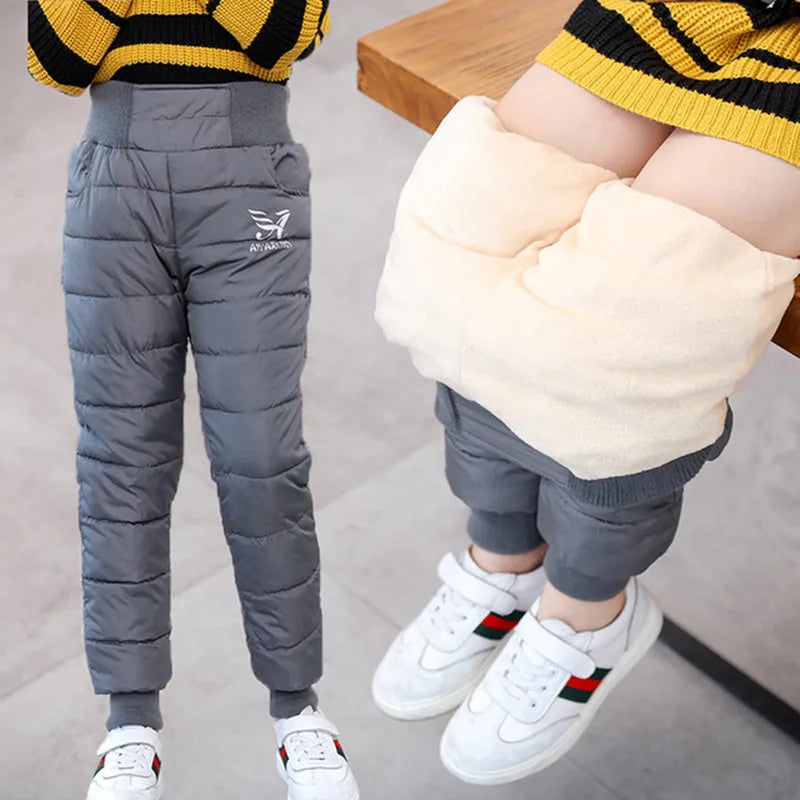 Calça de esqui de alta qualidade, Crianças, Inverno, Meninos, Meninas, Calça acolchoada para crianças, Meninas, 2022