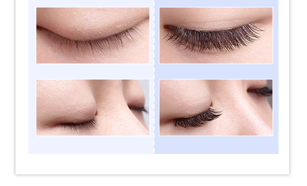NAGARAKU Cílios Marrom Maquiagem Individual Cílios 16 Linhas Cor Marrom Alta Qualidade Super Macio Natural Mink Sintético