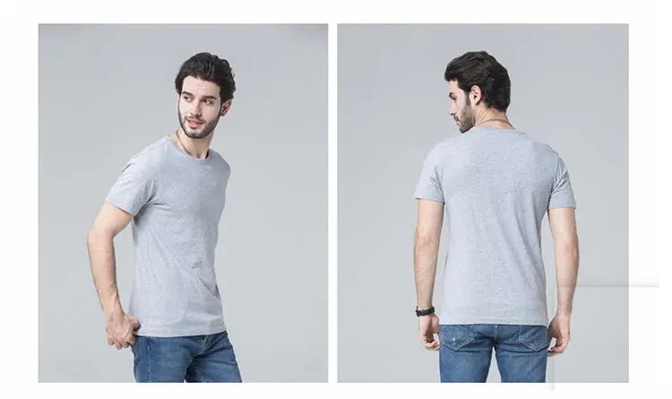 Camiseta Personalizada 2026 para Homens e Mulheres, Algodão, Manga Curta, Imprima Sua Própria Imagem, LOGO ou Texto