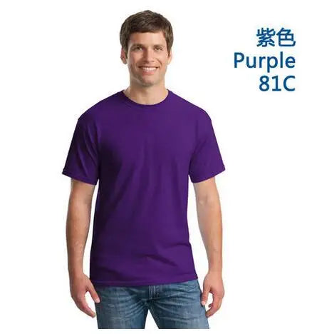 Camiseta Personalizada 2026 para Homens e Mulheres, Algodão, Manga Curta, Imprima Sua Própria Imagem, LOGO ou Texto