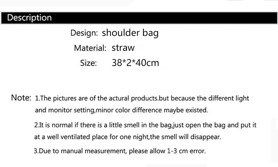 Bolsa de praia de palha oca quadrada artesanal tecido bolsa de ombro ráfia rattan compras saco de viagem boêmio férias de verão casual tote