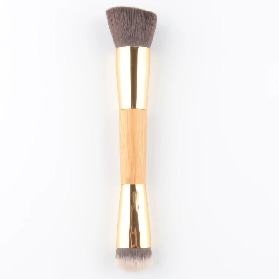 1pc super macio pó compõem pincéis fundação blush pincel de maquiagem sombra mistura contorno profissional alta qualidade bambu
