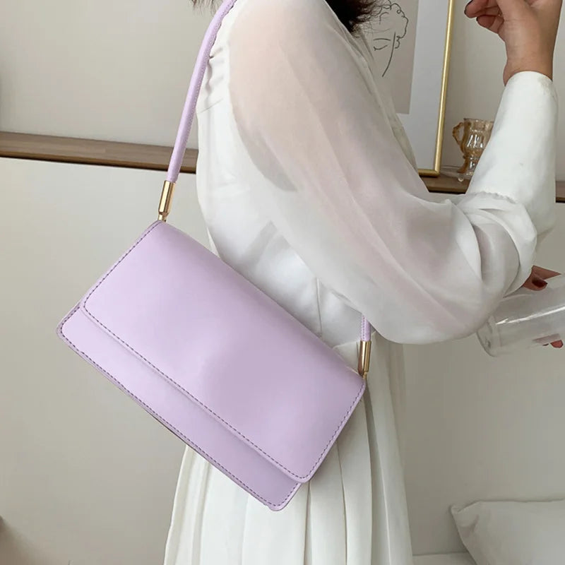 Pequena moda mensageiro saco para as mulheres novo design quadrado crossbody saco feminino couro do plutônio diário aleta bolsas de ombro bolsa