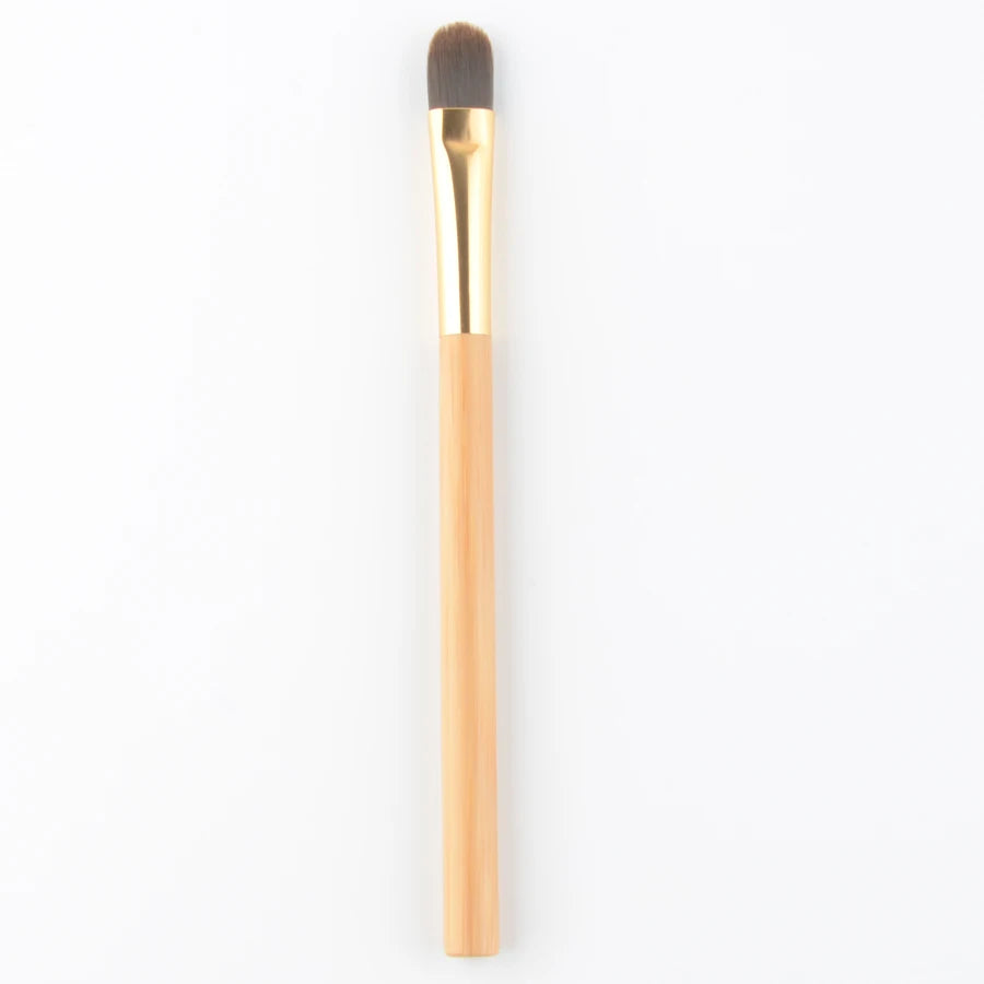1pc super macio pó compõem pincéis fundação blush pincel de maquiagem sombra mistura contorno profissional alta qualidade bambu