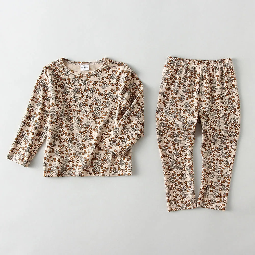 Natal crianças menino menina pijamas pijamas para 1-6y conjuntos de roupas da menina do bebê crianças homewear pijamas conjuntos crianças pijamas