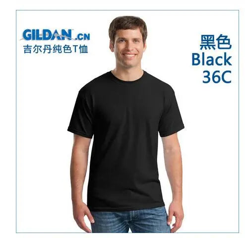 Camiseta Personalizada 2026 para Homens e Mulheres, Algodão, Manga Curta, Imprima Sua Própria Imagem, LOGO ou Texto