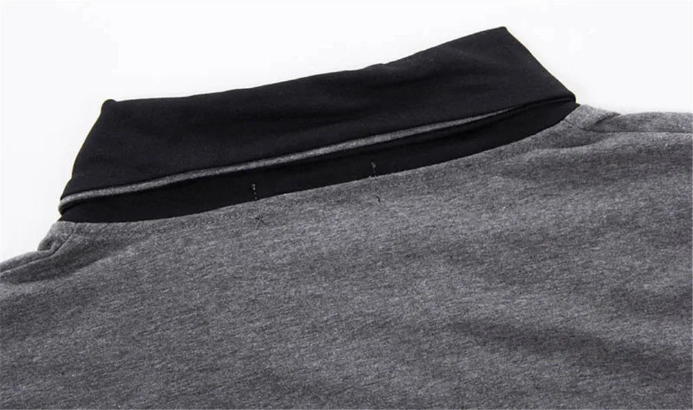 Novas Camisetas Masculinas Plus Size de Verão 2026, Moda Slim, Manga Curta, Patchwork, Decote em V, Camiseta Preta de Algodão para Homens