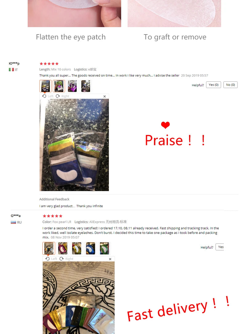 50 pares de remendo de extensão de cílios hidrogel almofada de olho gel adesivo de papel sob almofadas de olho remendos de cílios ferramenta de maquiagem suprimentos de beleza