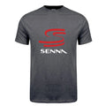 Novo herói ayrton senna t camisa masculina manga curta camisetas de algodão engraçado legal homem tshirt