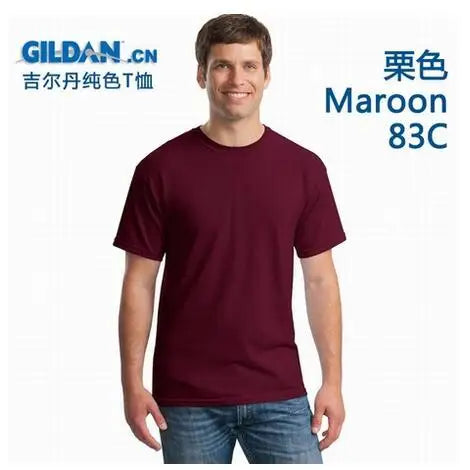 Camiseta Personalizada 2026 para Homens e Mulheres, Algodão, Manga Curta, Imprima Sua Própria Imagem, LOGO ou Texto