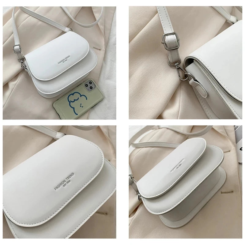 Yogodlns na moda sela bolsa de ombro feminina couro do plutônio crossbody saco simples cor sólida aleta saco do mensageiro designer bolsas bolsa