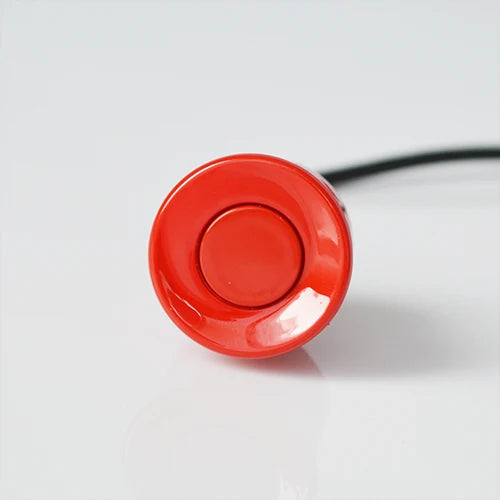 Hippcron 4 peças sensores sensor de estacionamento 22mm preto vermelho azul ouro cinza prata champanhe ouro/branco cor sonda reversa do carro