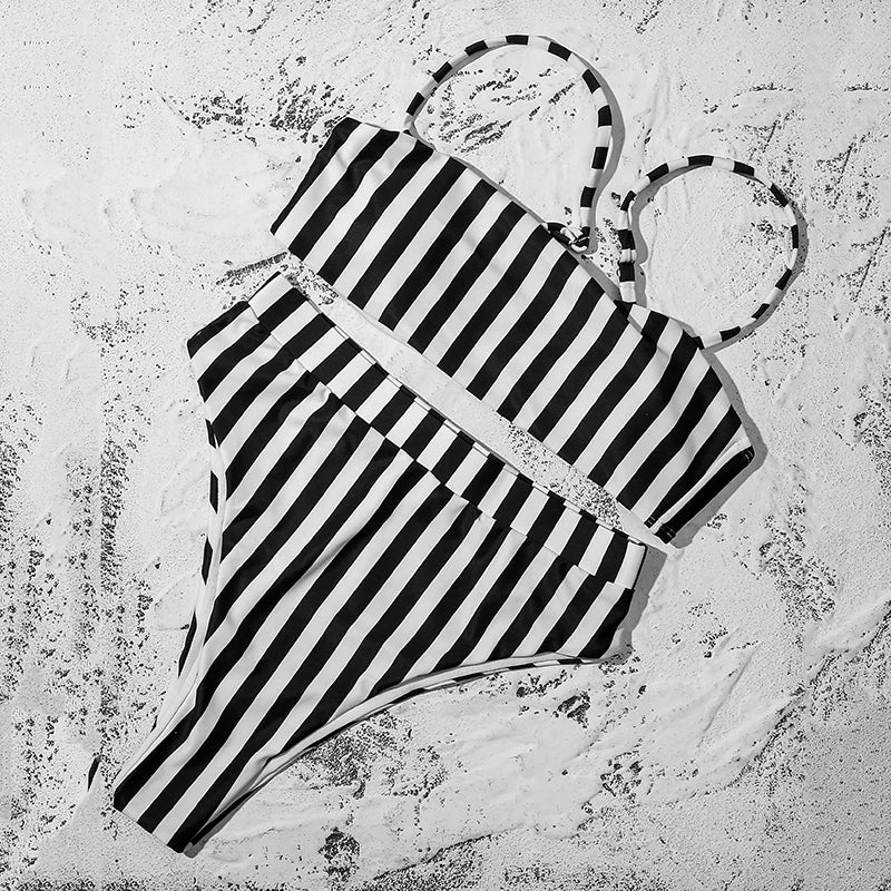ZTVitality Sexy Bikini 2021 Venda quente Biquinis Cor sólida Cintura alta Biquini Push Up Biquínis Brasileiro Leopardo Summer Feminino Bikinis S-XL