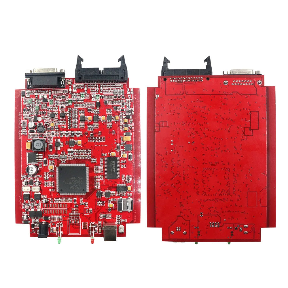 Online 2.80 UE Red Kess V5.017 OBD2 Manager Remap Kit KTAG V7.020 4 LED BDM Frame 22pcs Adaptadores K-TAG 2.25 ECU Flash Tool