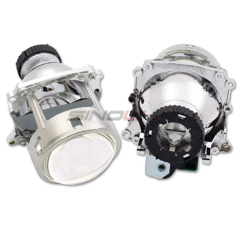 Sinolyn Bi Xenon Lentes Do Projetor Para BMW E46 M3 AL E90 E92/Audi A4 B8 A3/Benz W220 W203 /Volvo V50 D2S D1S Farol Substituir Kit Xeon Projetor Farol Carro Kit De Projetor Retrofit Lente Projetor