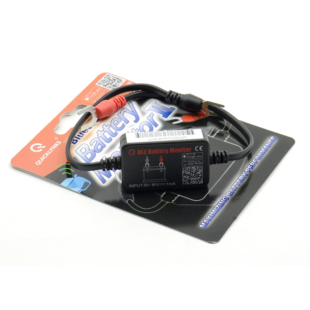2024 mais novo bluetooth 12v monitor de bateria carro analisador teste para android ios telefone frete grátis