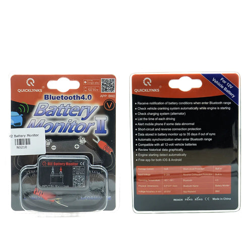 2024 mais novo bluetooth 12v monitor de bateria carro analisador teste para android ios telefone frete grátis