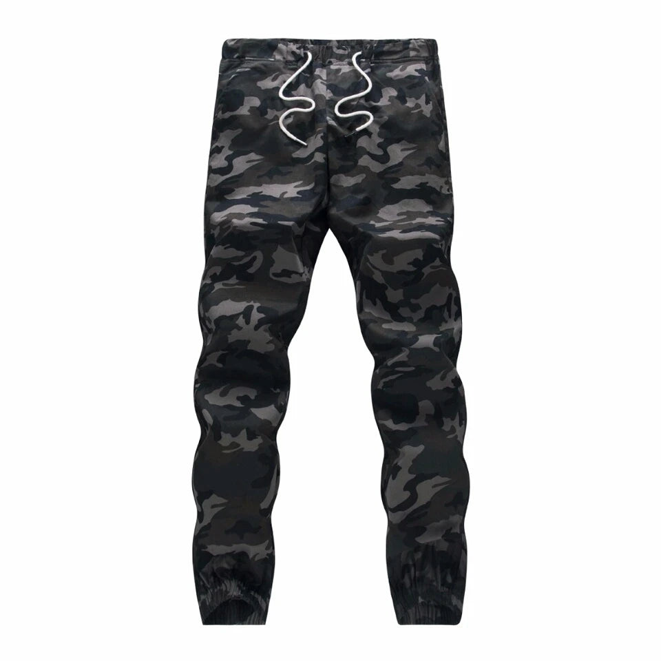 Calças Harem Masculinas M-5XL 2026, Calças Militares Camufladas, Confortáveis e Soltas, Calças Cargo Camo Joggers