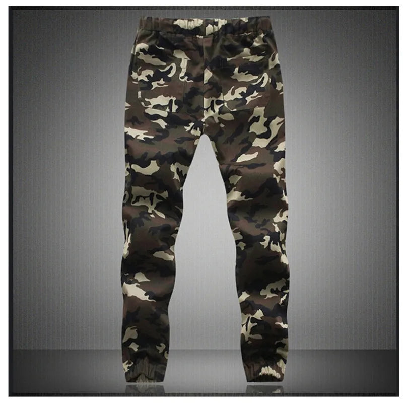 Calças Harem Masculinas M-5XL 2026, Calças Militares Camufladas, Confortáveis e Soltas, Calças Cargo Camo Joggers