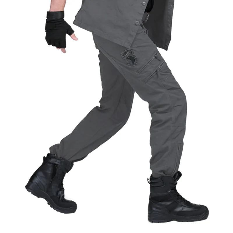 CALÇAS TÁTICAS No Ar Calça Jeans Calças Casuais Masculinos Plus Size Algodão baggy Bolso Estilo MILITAR Camuflagem Do Exército de CARGA CALÇAS Dos Homens