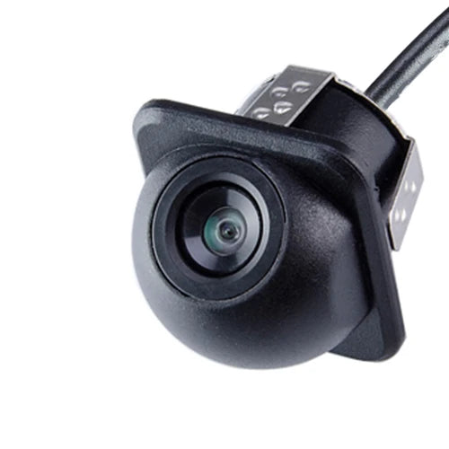 Hippcron câmera de visão traseira do carro 4 led visão noturna invertendo monitor estacionamento automático ccd à prova dwaterproof água 170 graus vídeo hd