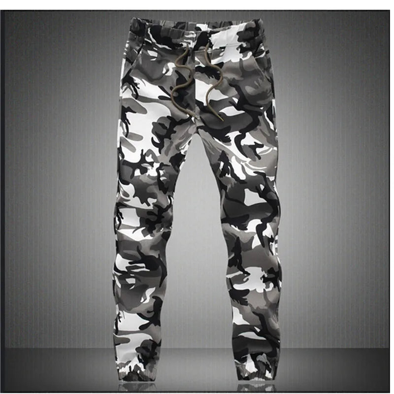 M-5X 2025 homens jogger outono lápis harem calças camufladas calças militares soltas e confortáveis calças de carga camo corredores