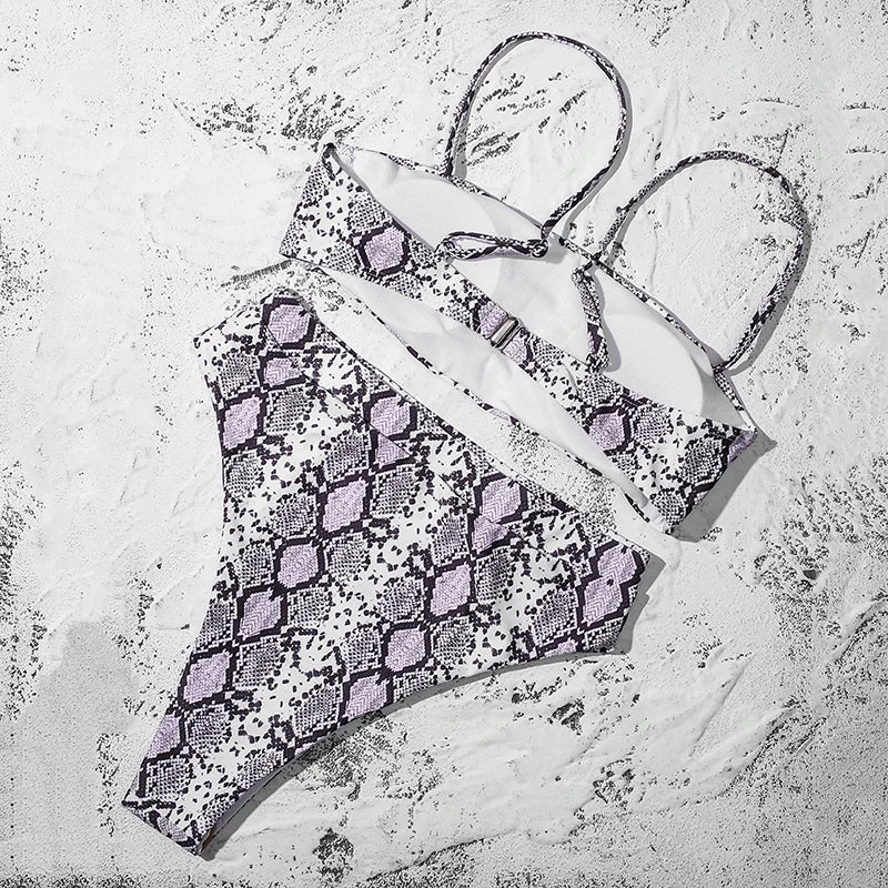 ZTVitality Sexy Bikini 2021 Venda quente Biquinis Cor sólida Cintura alta Biquini Push Up Biquínis Brasileiro Leopardo Summer Feminino Bikinis S-XL